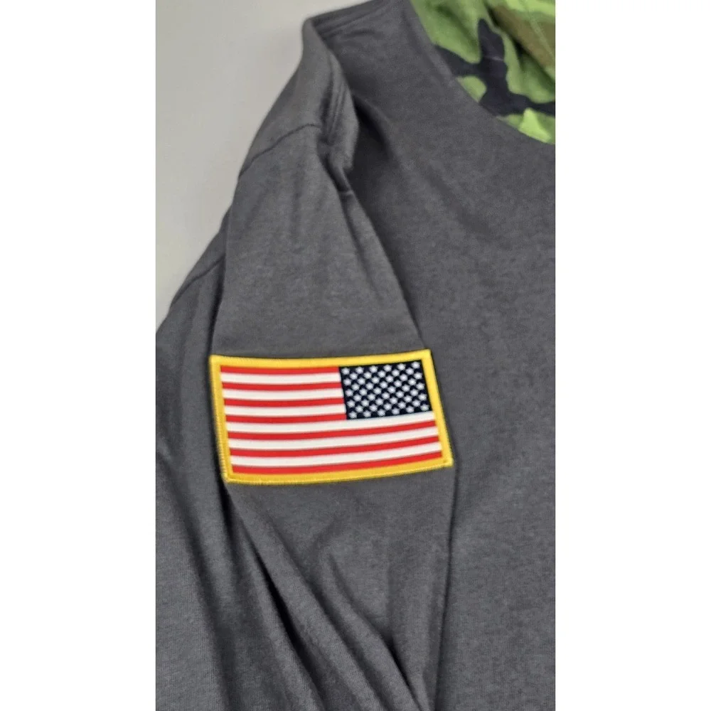 Jordan Oklahoma Sooners Hoodie Mens Medium. Gray Football Salute To‎ Service